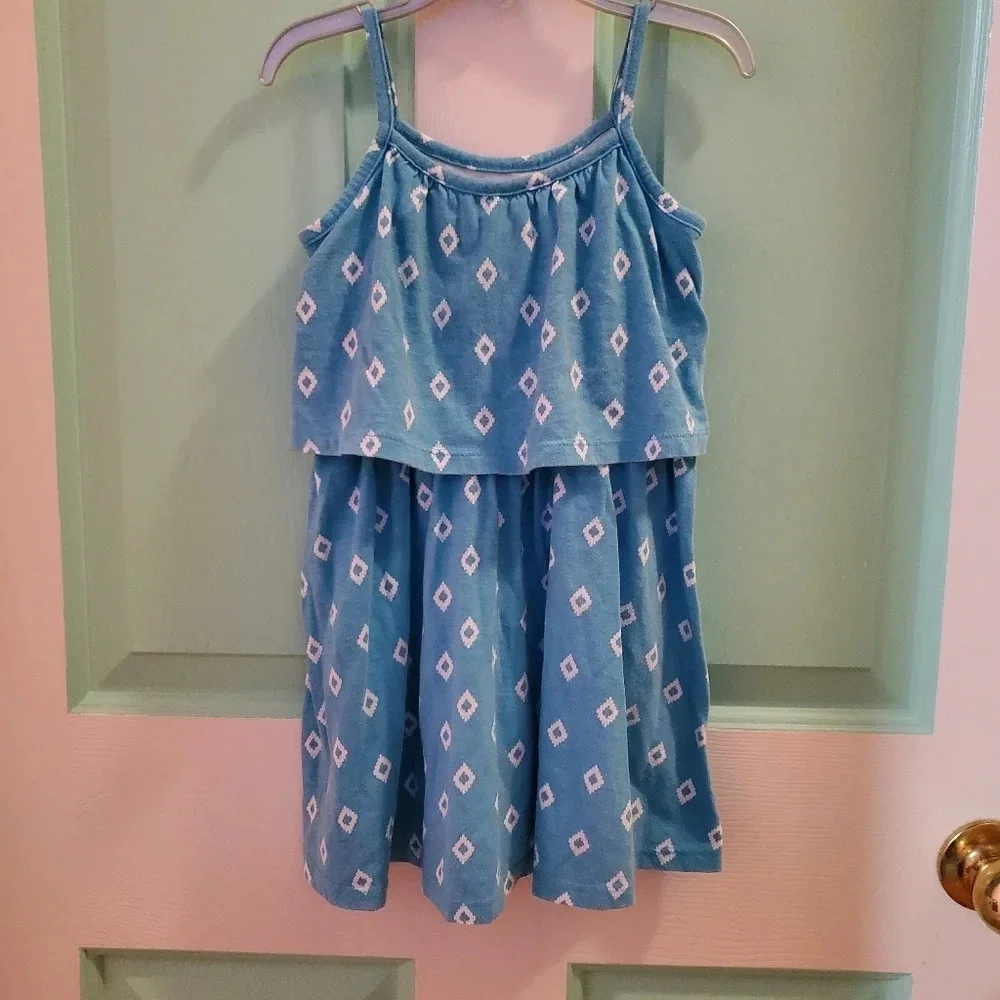 Gymboree Toddler Girl Diamond Summer Dress 4T